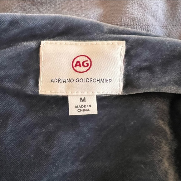 NWOT AG JEANS GIA Women's Cami Top in Silver SZ M - Picture 2 of 8